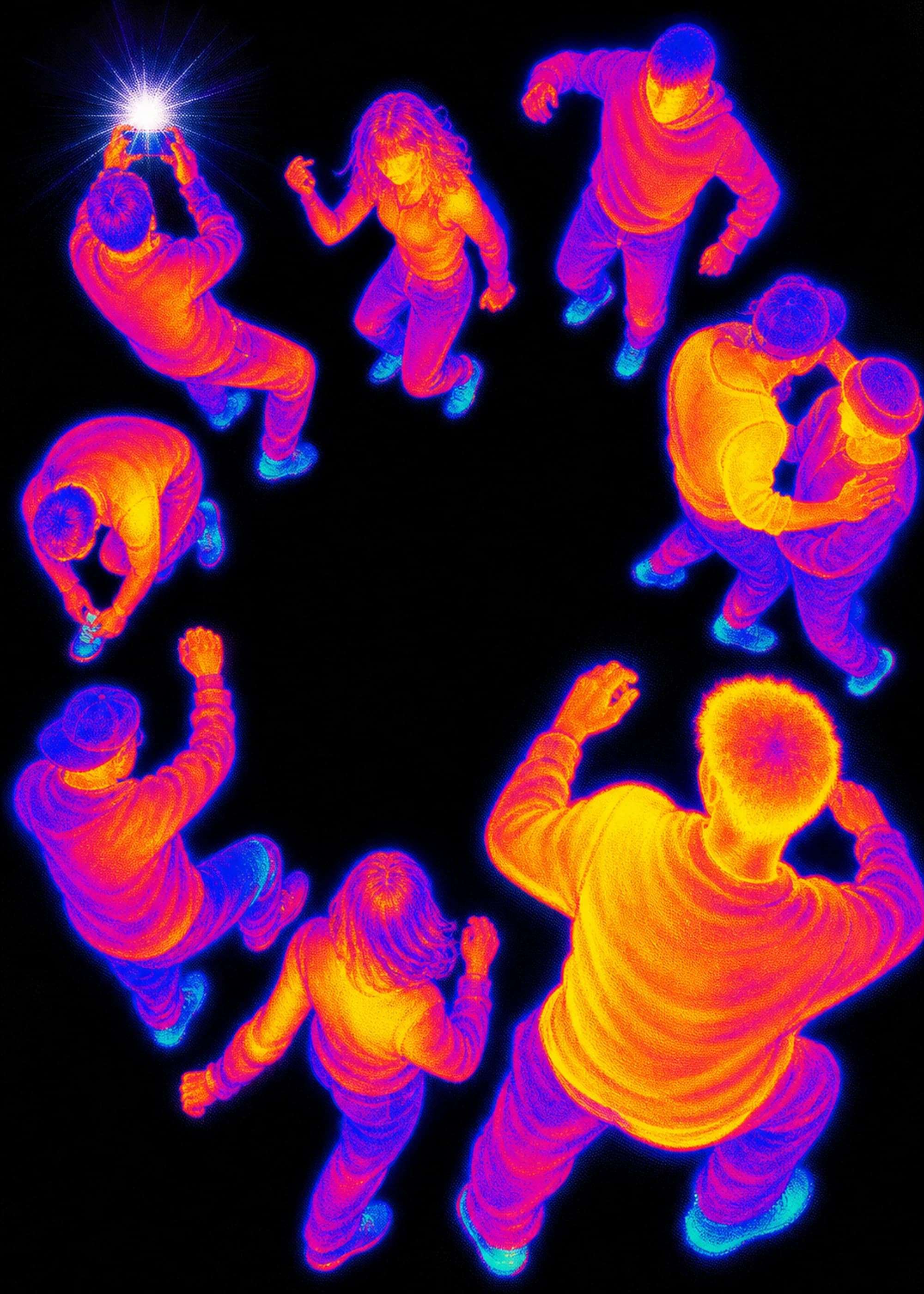 Heat Map — framed Figurative art print